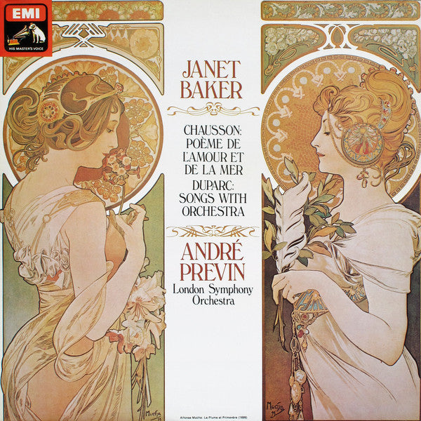 Henri Duparc, Ernest Chausson, London Symphony Orchestra, André Previn, Janet Baker : Phidyle / Poeme De L'amour Et De La Mer (LP, Album, Quad)