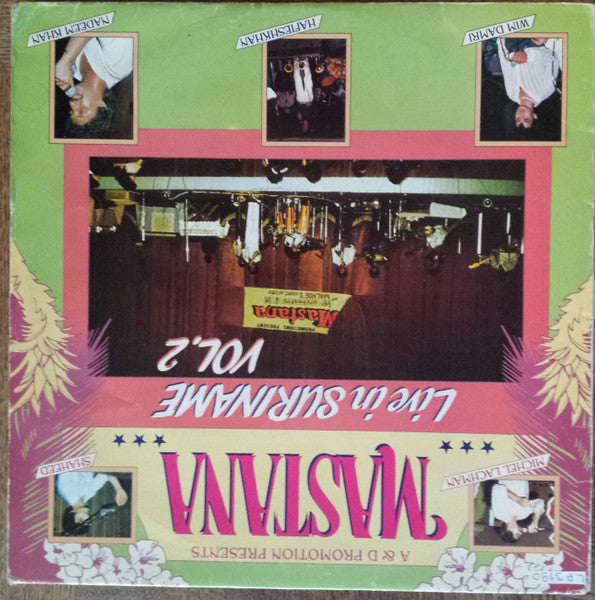 Mastana : Live In Suriname Vol. 2 (LP, Album)