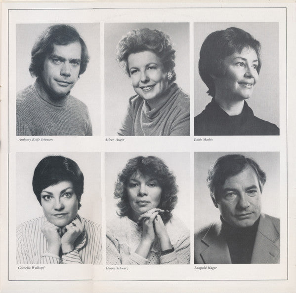 Wolfgang Amadeus Mozart, Edith Mathis, Cornelia Wulkopf, Arleen Auger, Hanna Schwarz, Anthony Rolfe Johnson, Salzburger Kammerchor, Das Mozarteum Orchester Salzburg, Leopold Hager : Apollo Et Hyacinthus (2xLP)