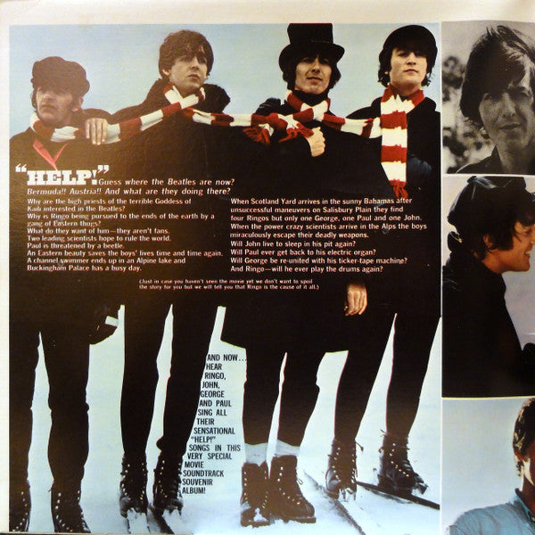 The Beatles : Help! (Original Motion Picture Soundtrack) (LP, Album, RE, Pur)