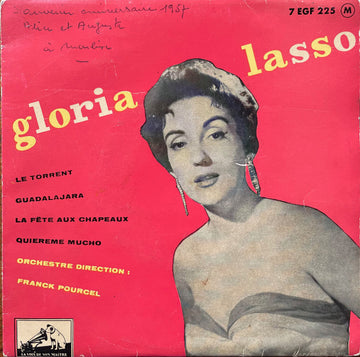 Gloria Lasso Orchestre Direction : Franck Pourcel : Le Torrent  (7", EP, Mono)