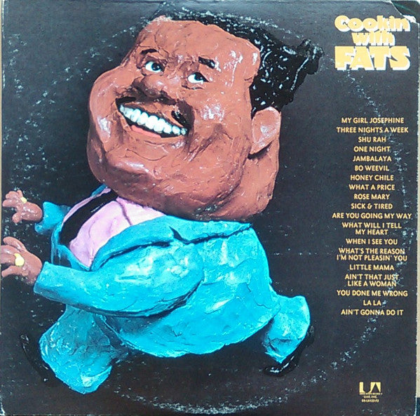 Fats Domino : Cookin' With Fats (2xLP, Comp, Mono, Gat)