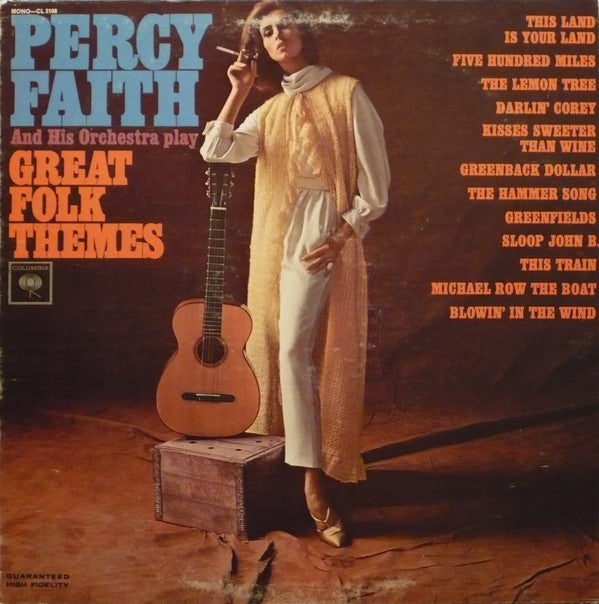 Percy Faith & His Orchestra : Percy Faith And His Orchestra Play Great Folk Themes (LP, Album, Mono)