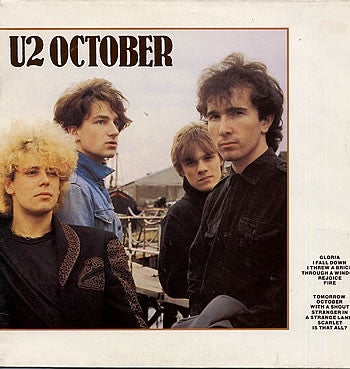 U2 : October (LP, Album, RE)