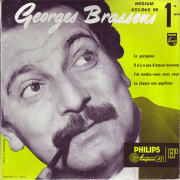 Georges Brassens : Le Parapluie (7", EP, RE)