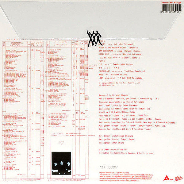 Yellow Magic Orchestra : BGM (LP, Album, Ltd, Num, RE, Cle)