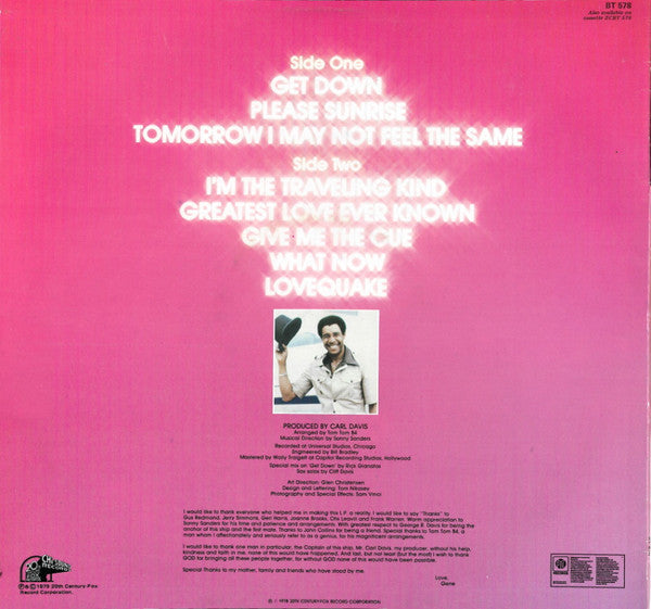 Gene Chandler : Get Down (LP, Album)
