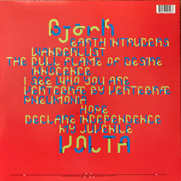 Björk : Volta (2xLP, Album, RE, 180)