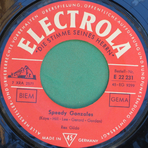 Rex Gildo : Speedy Gonzales / Du Nennst Alle Männer "Darling" (7", Single)