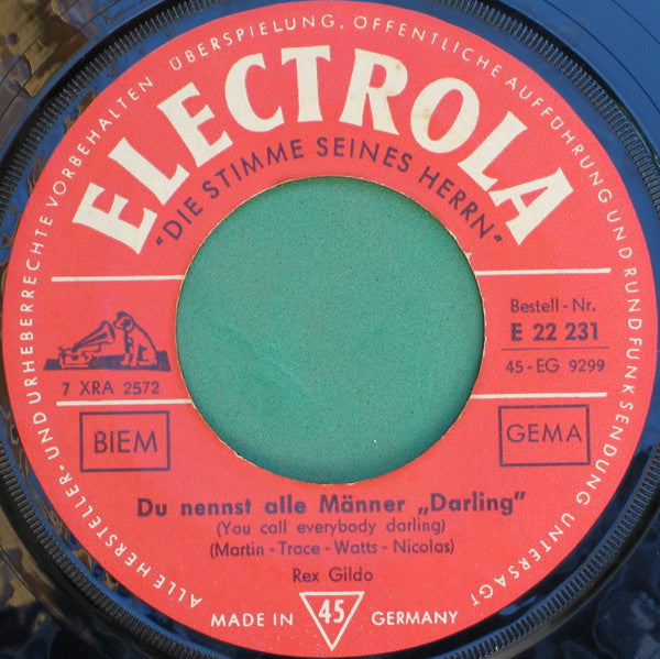 Rex Gildo : Speedy Gonzales / Du Nennst Alle Männer "Darling" (7", Single)