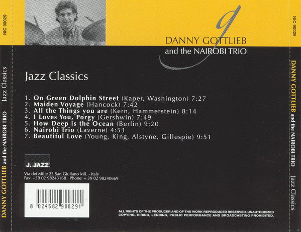 Danny Gottlieb : And The Nairobi Trio (CD, Album)