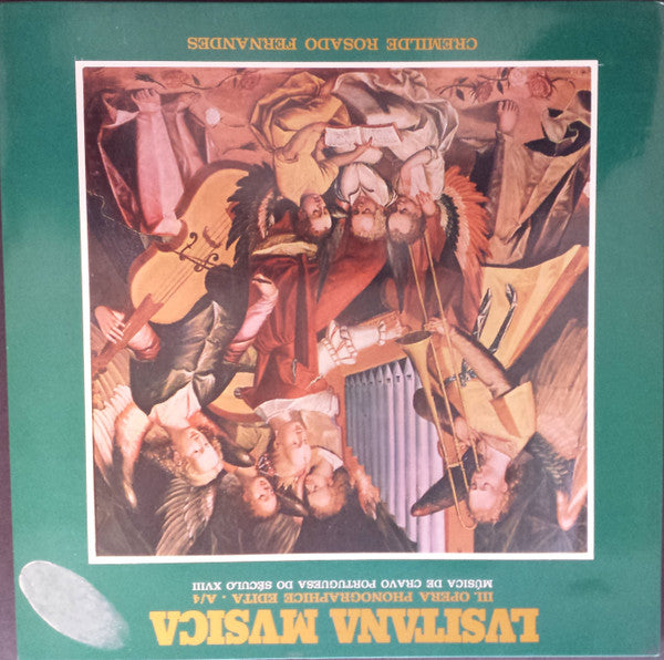 Cremilde Rosado Fernandes, Carlos Seixas, Francisco Xavier Baptista, João Cordeiro Da Silva : Portuguese Harpsichord Music 18th Century (LP)