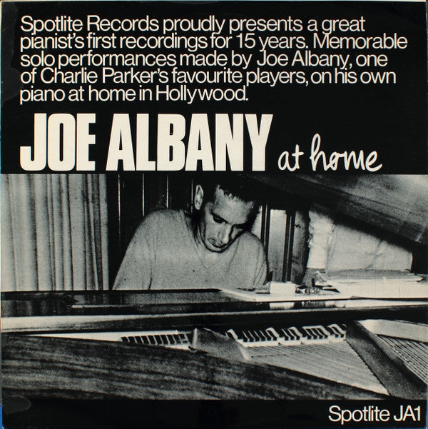 Joe Albany : At Home (LP, Album, Mono)