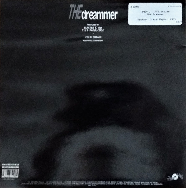 Mr. Klaus : The Dreammer (12")