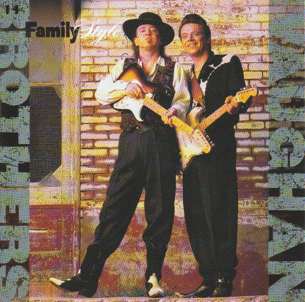 The Vaughan Brothers : Family Style (CD, Album, RP)