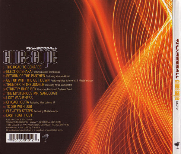 Thunderball (2) : Cinescope (CD, Album, Enh)