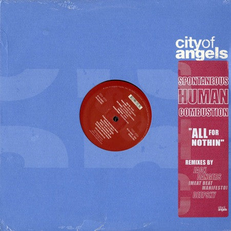 Spontaneous Human Combustion : All For Nothin' (12", Single)