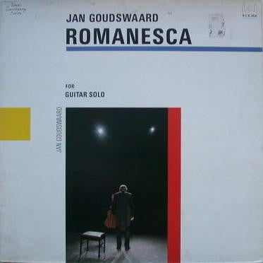 Jan Goudswaard : Romanesca (For Solo Guitar) (LP, Album, RE)