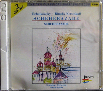 Pyotr Ilyich Tchaikovsky, Nikolai Rimsky-Korsakov : Scheherazade (2xCD, Comp)