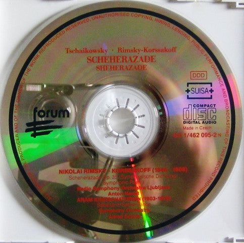 Pyotr Ilyich Tchaikovsky, Nikolai Rimsky-Korsakov : Scheherazade (2xCD, Comp)