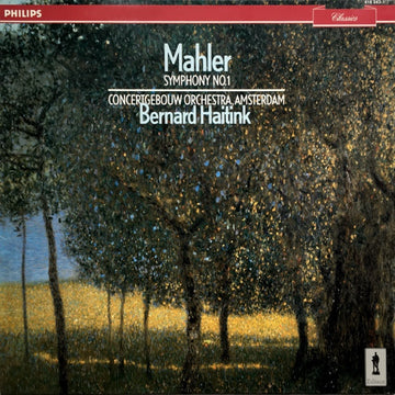 Gustav Mahler, Concertgebouworkest, Bernard Haitink : Symphony No. 1 (LP, RE)