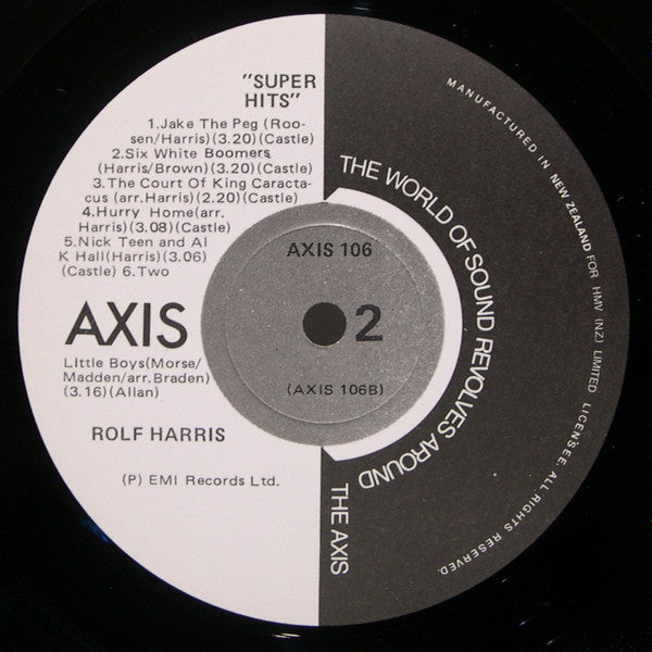 Rolf Harris : Super Hits (LP)