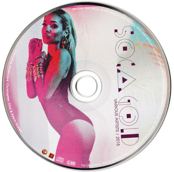 Various : Soca Gold 2015 (CD, Comp + DVD)
