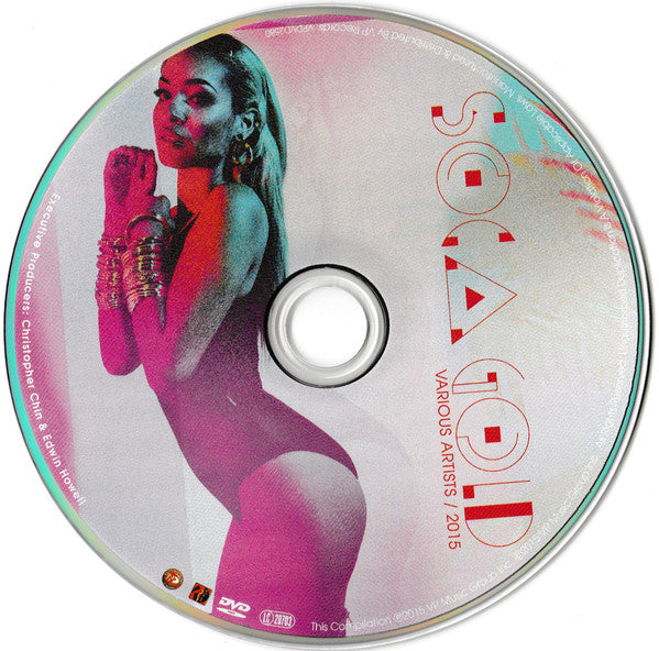 Various : Soca Gold 2015 (CD, Comp + DVD)