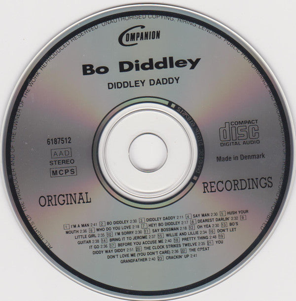 Bo Diddley : Diddley Daddy! (CD, Album, Comp)