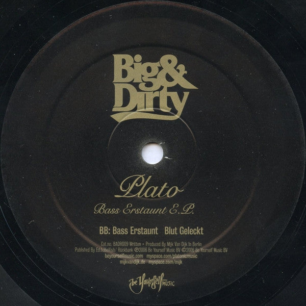 Plato (2) : Bass Erstaunt E.P. (12", EP)