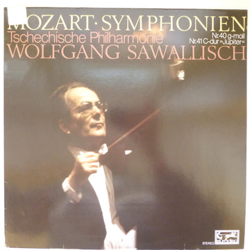 Wolfgang Amadeus Mozart, The Czech Philharmonic Orchestra, Wolfgang Sawallisch : Symphonien Nr. 40 g-moll / Nr. 41 C-dur "Jupiter" (LP)