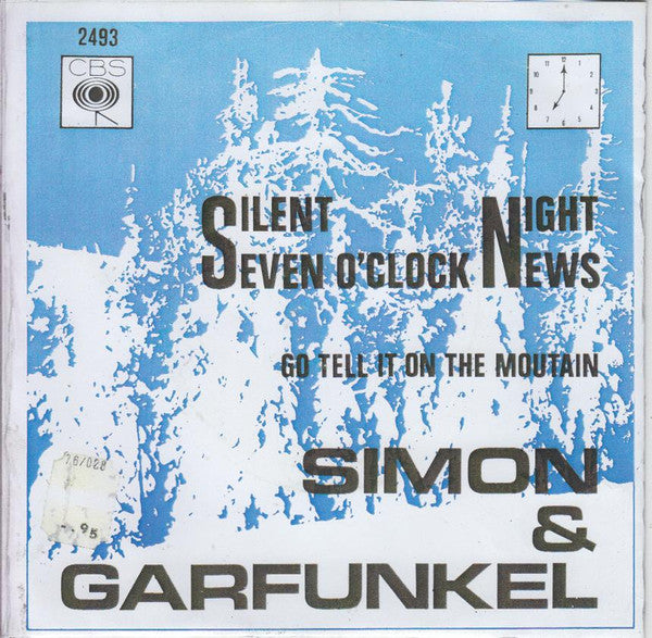 Simon & Garfunkel : Seven O'Clock News / Silent Night (7")