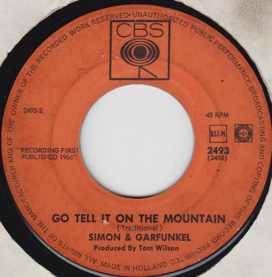 Simon & Garfunkel : Seven O'Clock News / Silent Night (7")