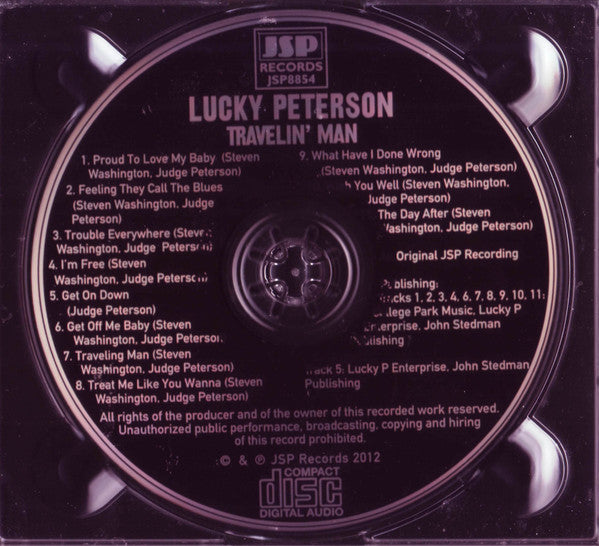 Lucky Peterson : Travelin' Man (CD, Album)