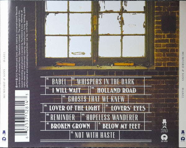 Mumford & Sons : Babel (CD, Album)