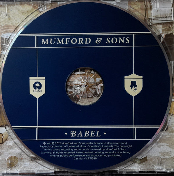 Mumford & Sons : Babel (CD, Album)
