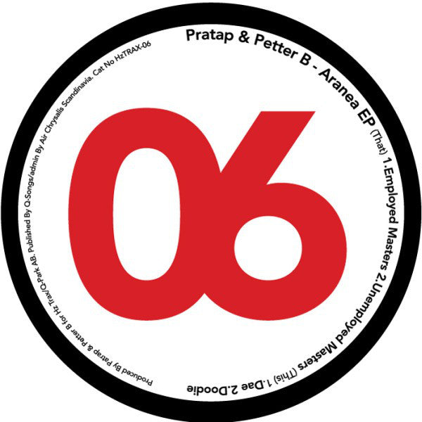 Pratap & Petter B : Aranea EP (12", EP)