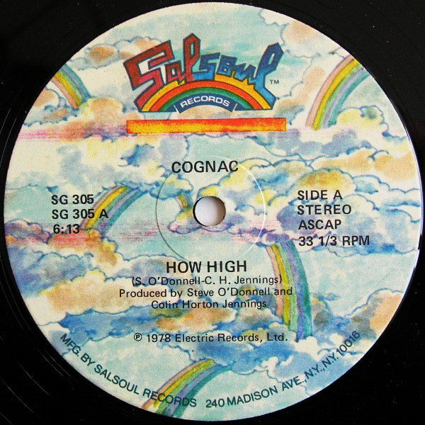 Cognac : How High (12", Single)