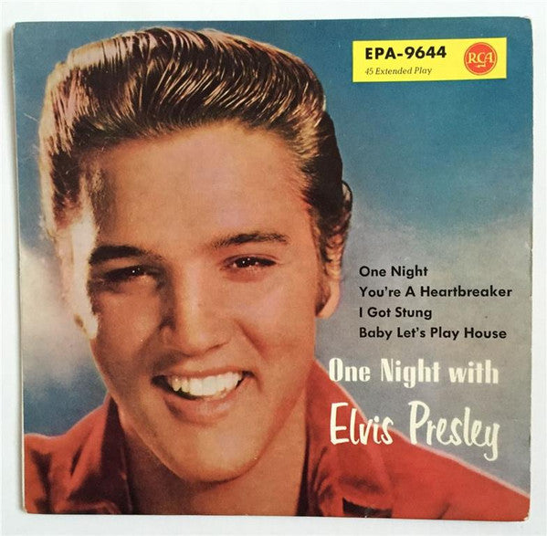 Elvis Presley : One Night With Elvis Presley (7", EP)