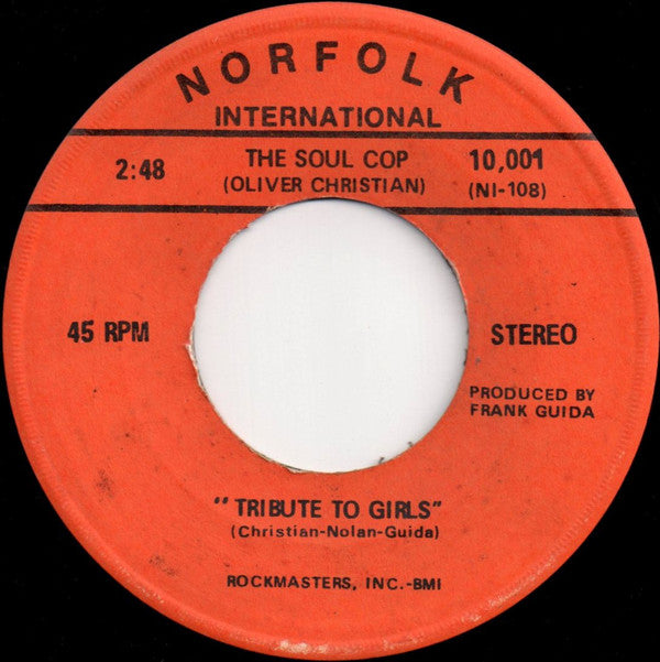 The Soul Cop, Oliver Christian : I Keep Coming Back For More (7", Single)