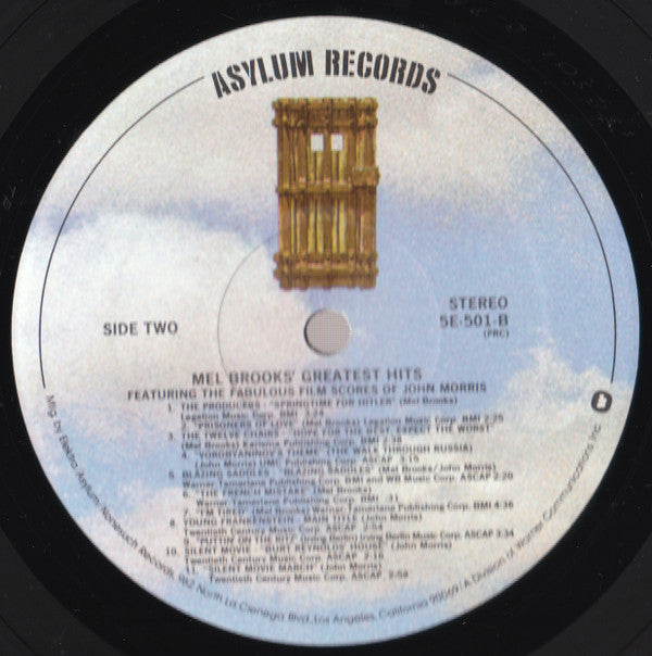 John Morris : High Anxiety - Original Soundtrack / Mel Brooks' Greatest Hits Featuring The Fabulous Film Scores Of John Morris (LP, Album, Comp, RP, Gat)