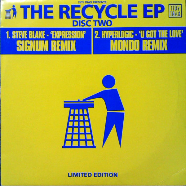Steve Blake / Hyperlogic : The Recycle EP (10", EP, Ltd, Dis)