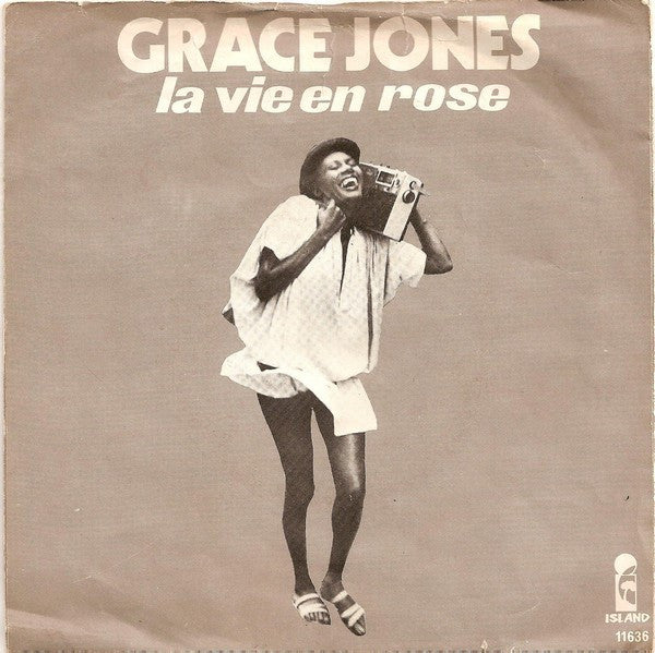 Grace Jones : La Vie En Rose (7", Single, Pic)