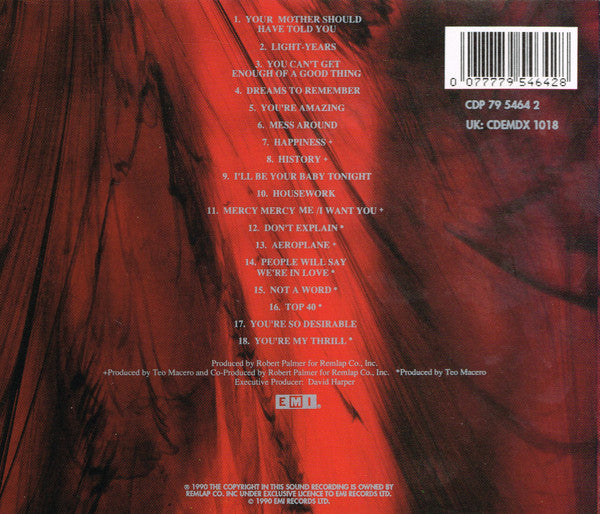 Robert Palmer : Don't Explain (CD, Album, Dut)