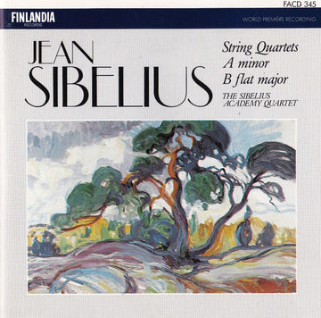 Jean Sibelius, The Sibelius Academy Quartet : String Quartets, A Minor B Flat Major (CD)