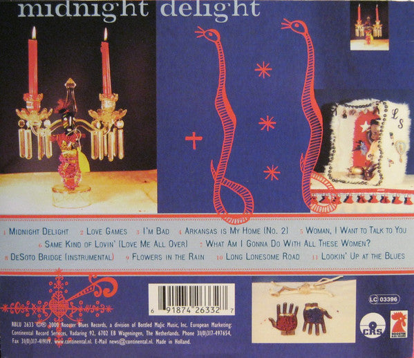 Lonnie Shields : Midnight Delight (CD, Album)