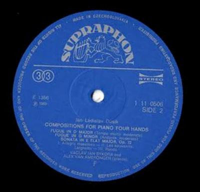 Jan Ladislav Dusík, Václav Jan Sýkora, Alex Van Amerongen : Musica Antiqua Bohemica (LP, RE)