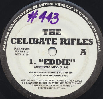 The Celibate Rifles : Eddie (7", Single, Ltd, Num)