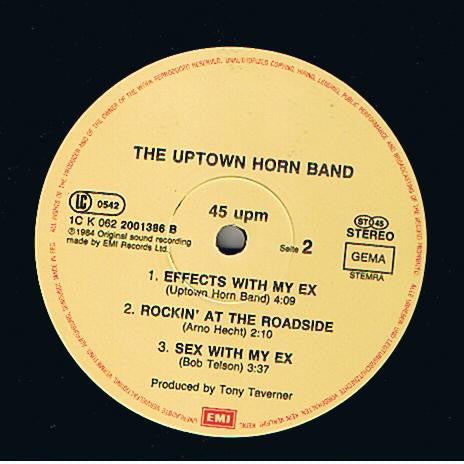 Uptown Horns : Sex With My Ex (12", Maxi)