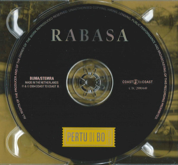 Rabasa : Pertu Di Bo (CD, Album)